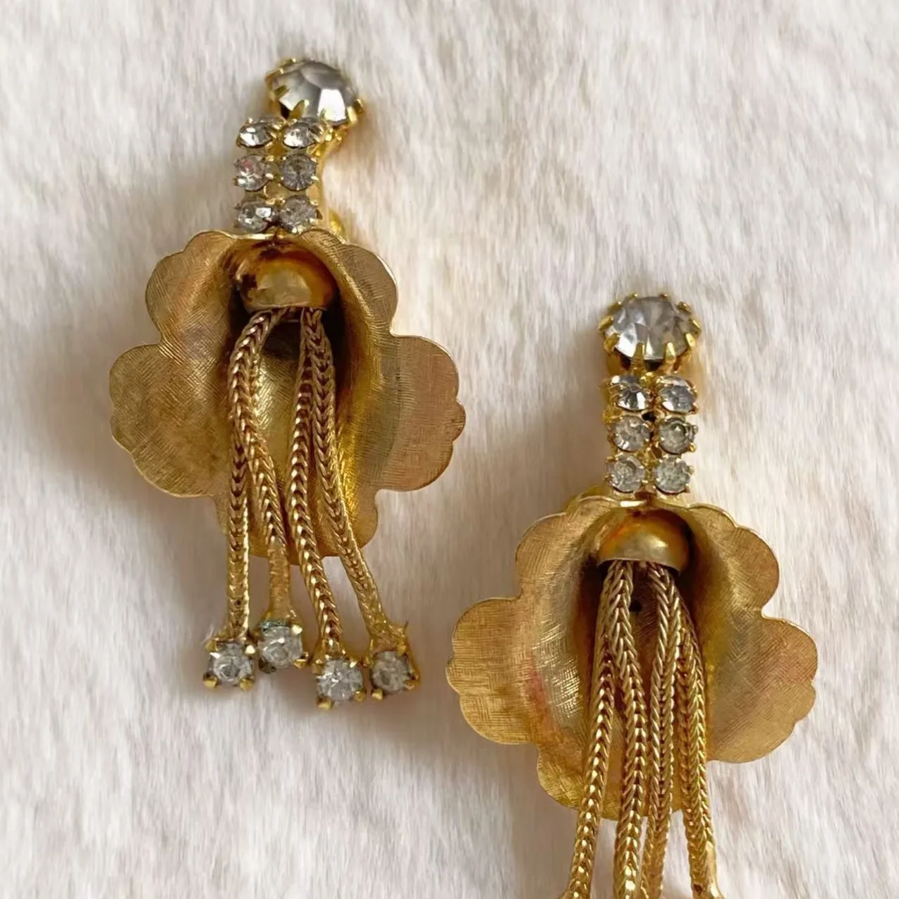 

Used Morning Glory Earrings Niche Design Classy Earrings Women's Casual Necklace Pendant