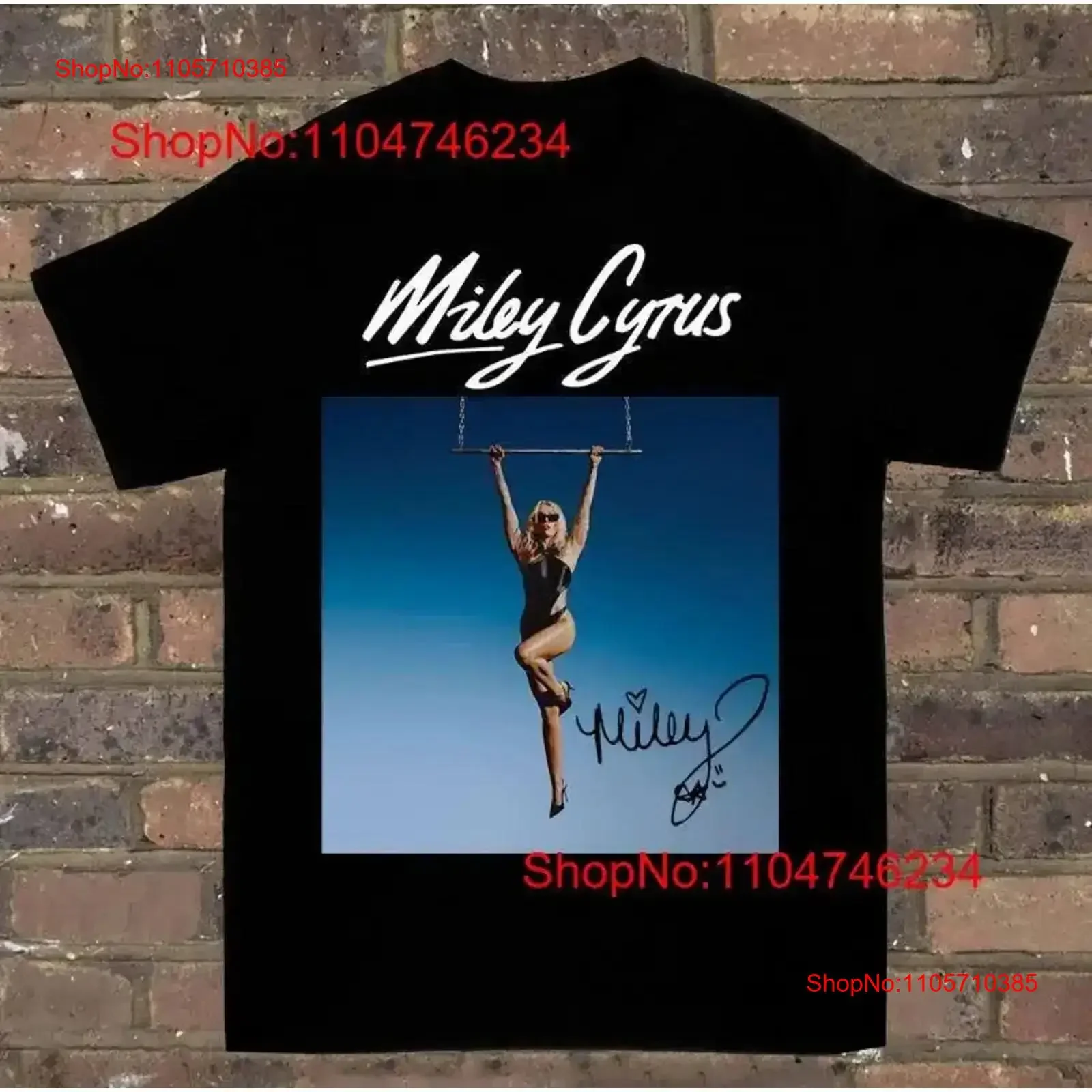 ENDLESS SUMMER VACATION MILEY CYRUS T shirt Cotton S 5XL vintage Washed Casual Stylish graphic Top For Everyday Wear vintage
