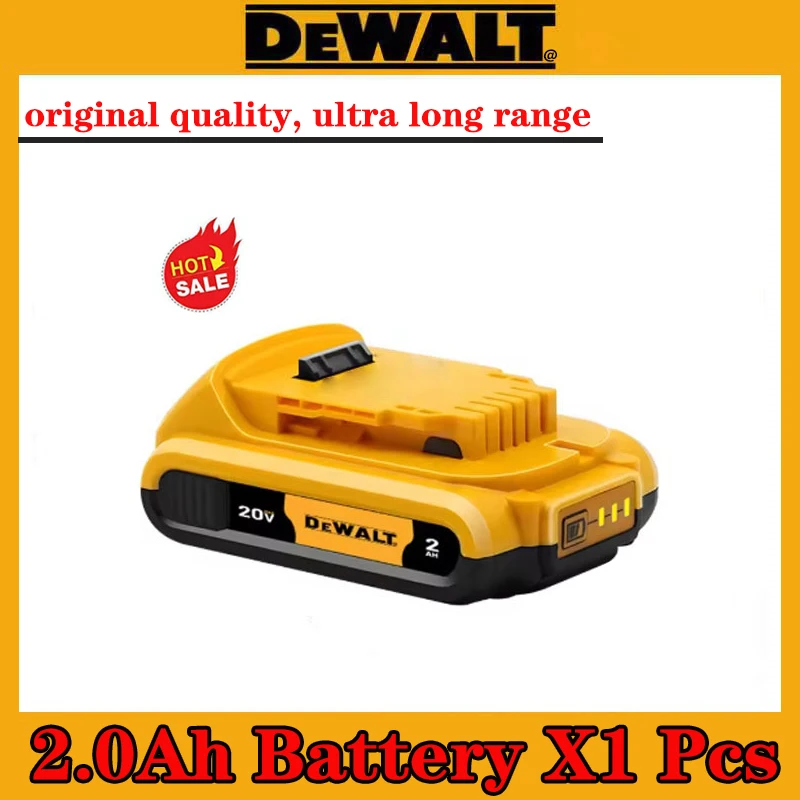 

New 100% Original Dewalt 5000mAh 20V Power Tool Battery DCB206 20V 5.0Ah Battery DCB206 20V Battery DCB205 DCB200 DCB204-2