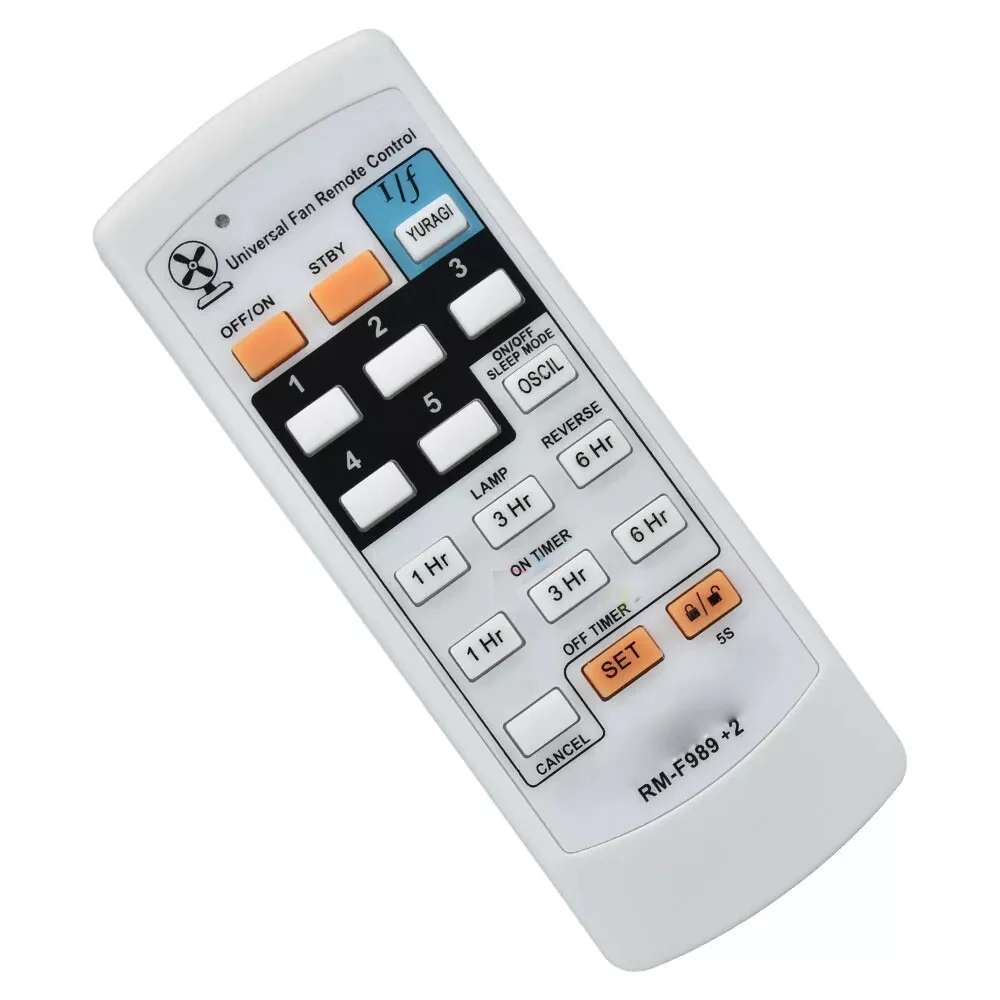 New RM-F989+2 Universal For Ceiling Fan Wall Fan Remote control