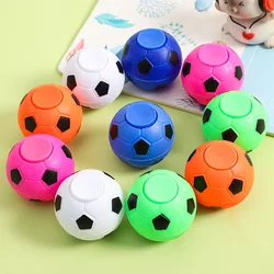 Soccer Fidget Spinner Party Favors for Kids, Birthday Baby Shower, Football Party Goodie Bag, Pinata Fillers, 5Pcs