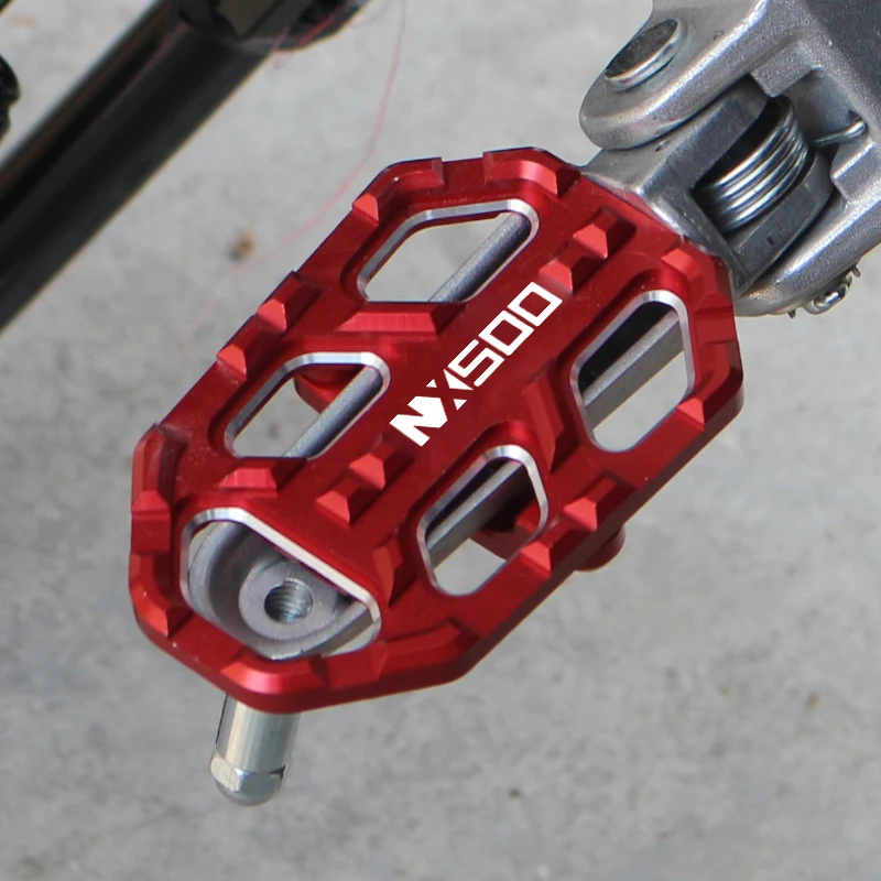 For Honda NX500 2023 2024 Motorcycle Accessible Foot Pegs  NX 500 Front Footpegs Footrests Pedal Enlarger