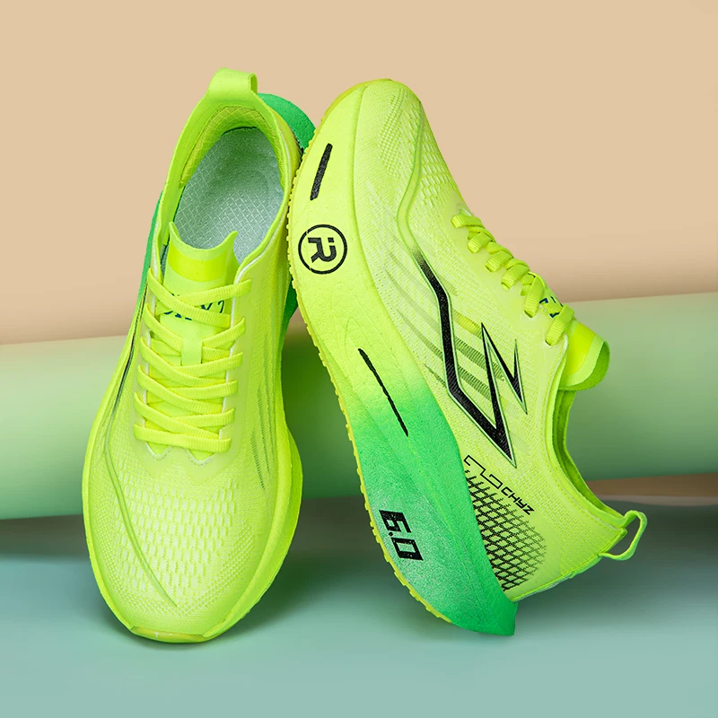 

Men Running Shoes Carbon Plate Marathon Speciality Sports Breathable Lightweight Women's Comfortable Nonskid Leisure Sneakers