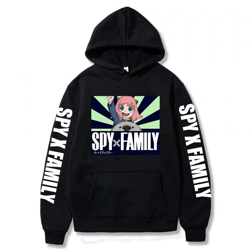 Spy X Family Anime Printed Women's Hoodie Fashion Urban Street Clothing Simple Creative Loose Sport Youth Popular Leisure