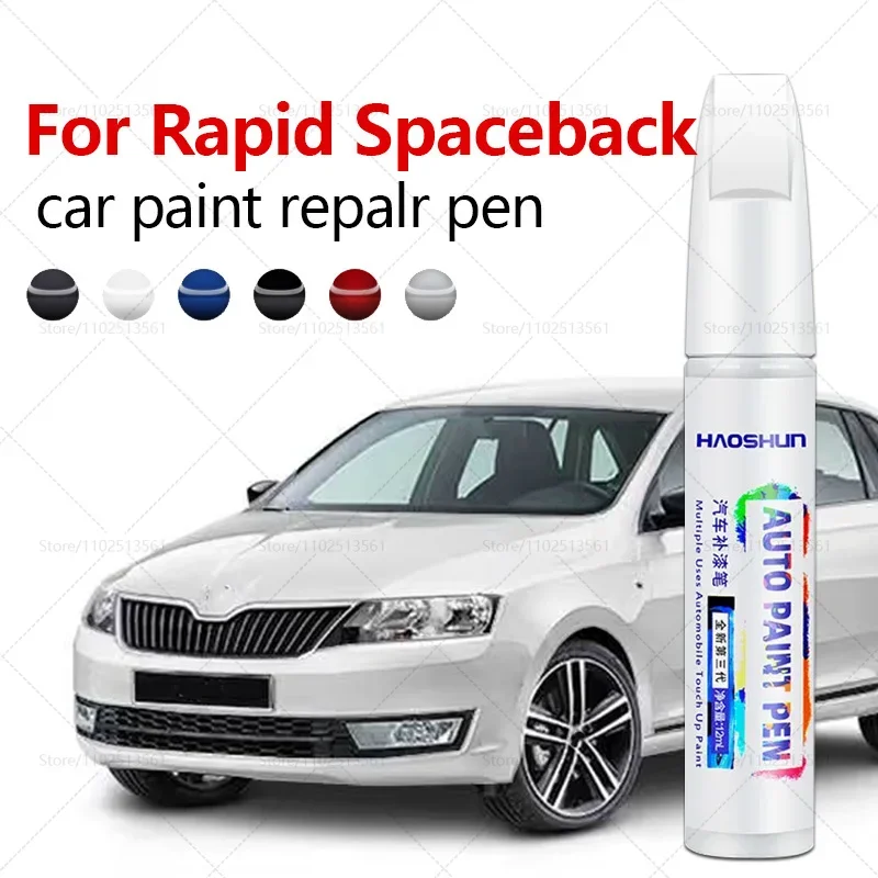 

Для Skoda Rapid Spaceback 2013-2019 PQ25 ручка для ремонта краски Touch Up средство для удаления царапин DIY автоаксессуары черный, белый, серебристый, золотой