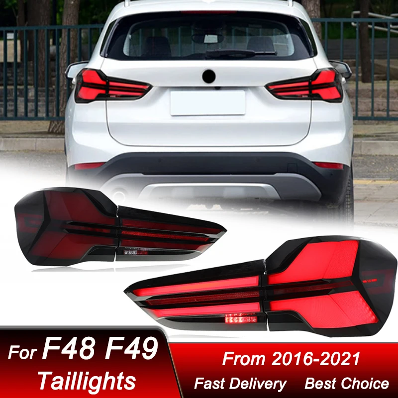 

Hot Car styling Tail Lights For BMW X1 F48 F49 2016-2021 new style LED Tail Lamp Dynamic Turn Signal Light Tail Lamp Assembly