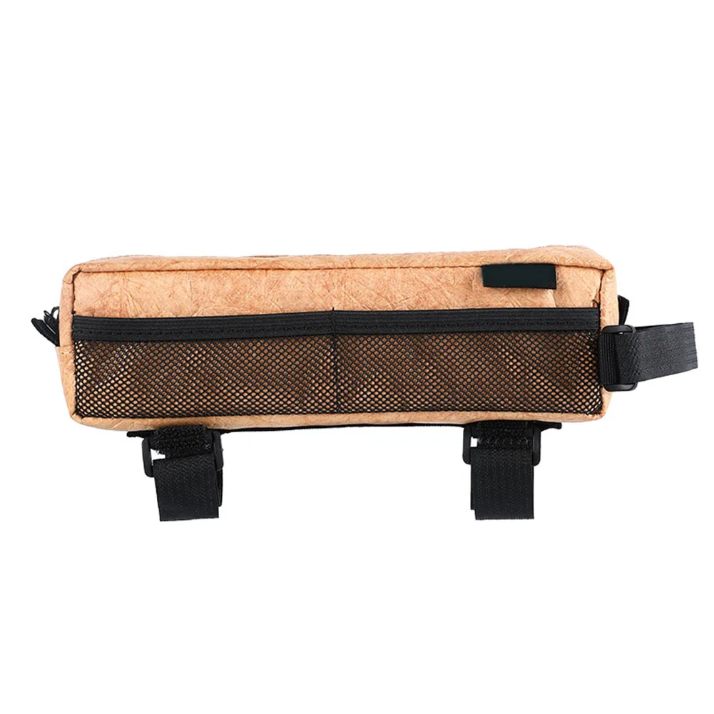 Bike Frame Bag For Cycling Secure Attachment Cycling Accessories Sleek Design Three-point Fixation Aerodynamic Shape