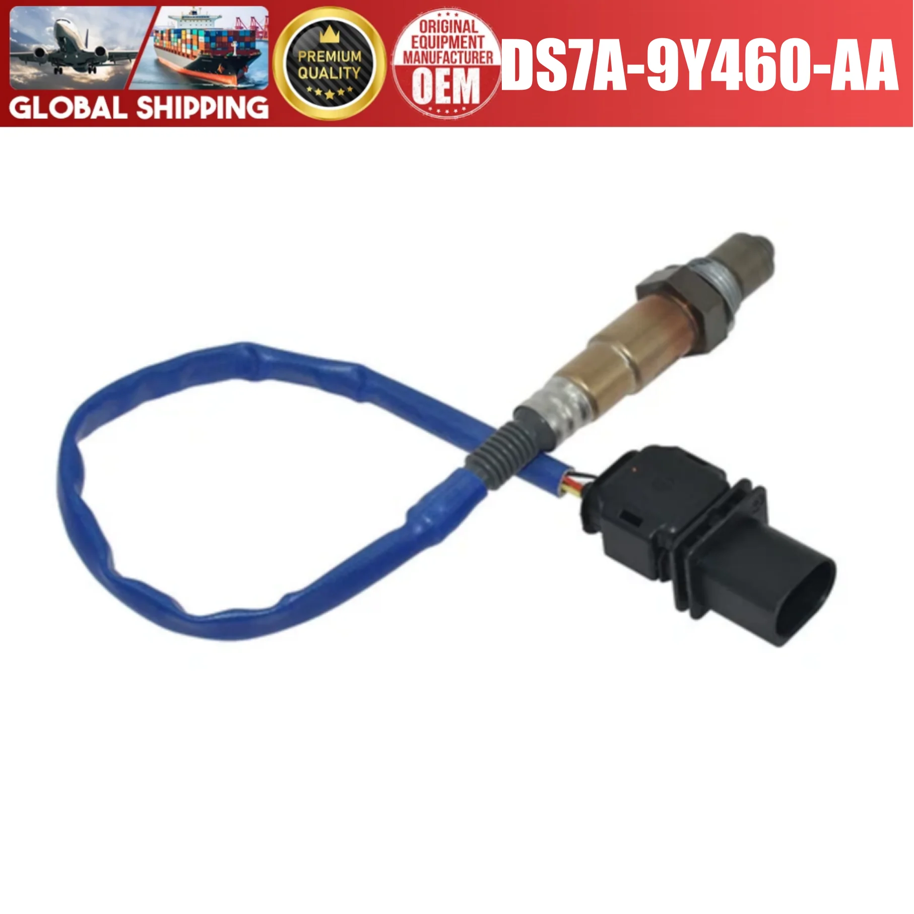 2pcs front&rear Oxygen Sensor DS7A-9Y460-AA BV61-9G444-BA for FORD C-MAX ESCAPE FOCUS LINCOLN MKZ