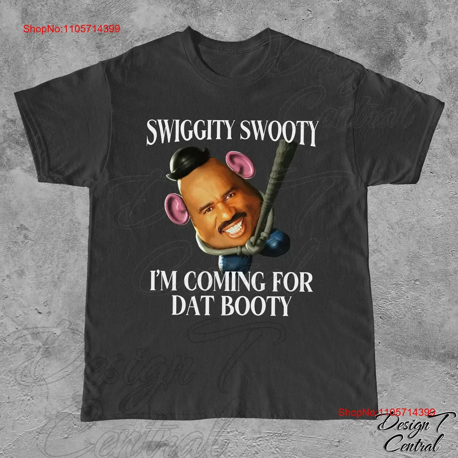 Swiggity Swooty Potatohead Parody T Shirt Unhinged Funny Weird Inappropriate Hilarious Meme Gag for Friend vintage Washed