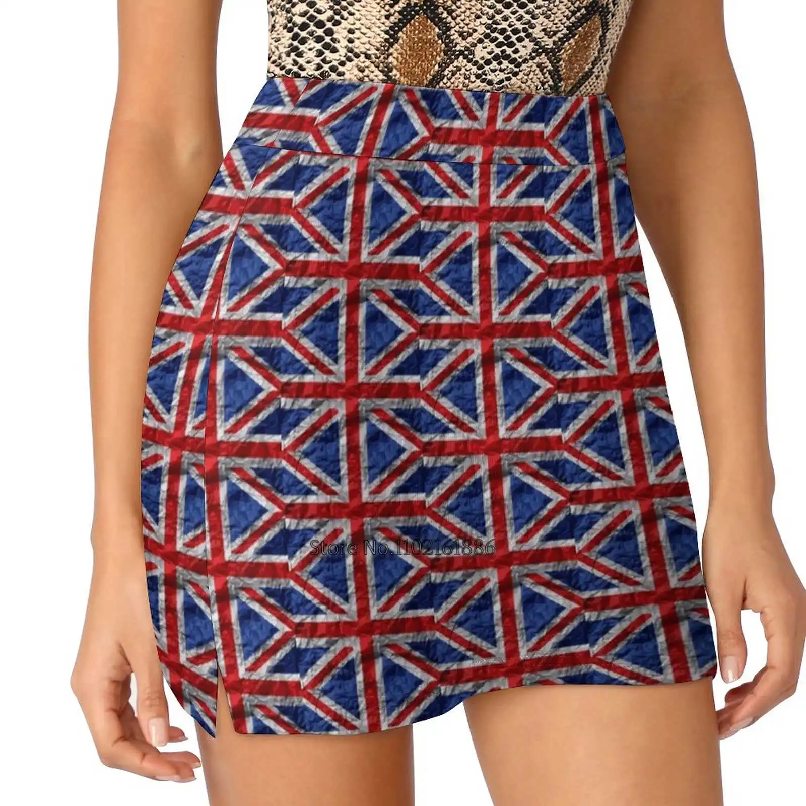 Copy Of Flag Of Britain Summer Women'Sshorts Skirt 2 In 1 Fitness Yoga Skirt Tennis Skirts British Flag Uk England Wales