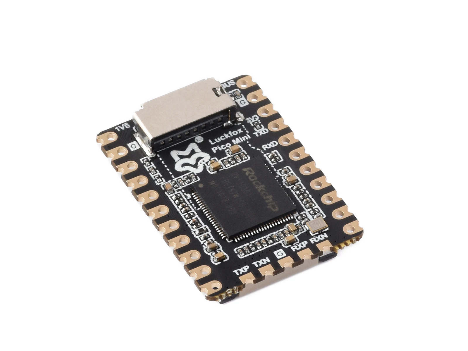 Luckfox Pico Mini B,With 128MB FLASH,RV1103 Linux Micro Development Board,Integrates ARM Cortex-A7/RISC-V MCU/NPU/ISP Processors