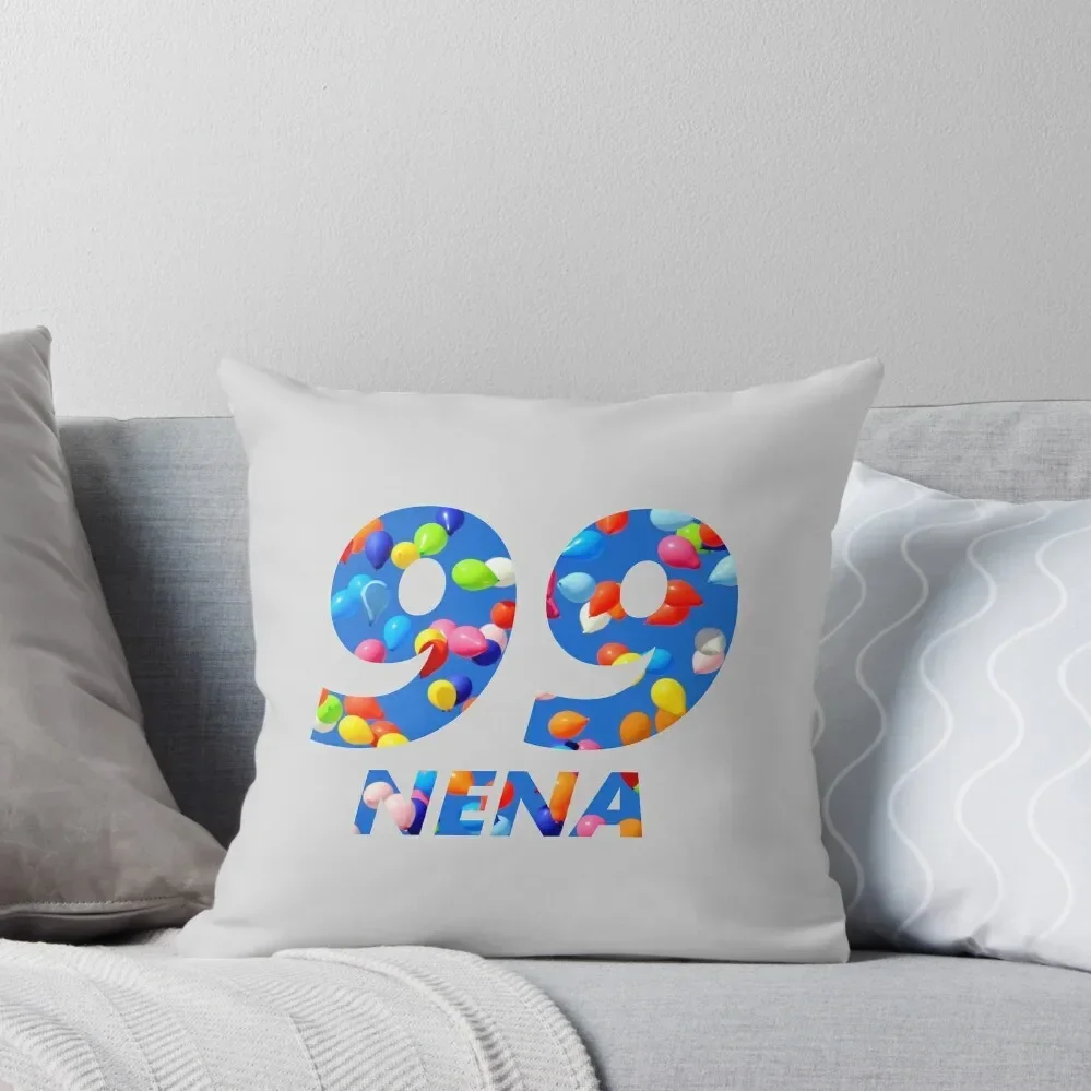 

99 Balloons - NENA Throw Pillow christmas pillowcases Plaid Sofa Cushion Cover Cushions Home Decor pillow