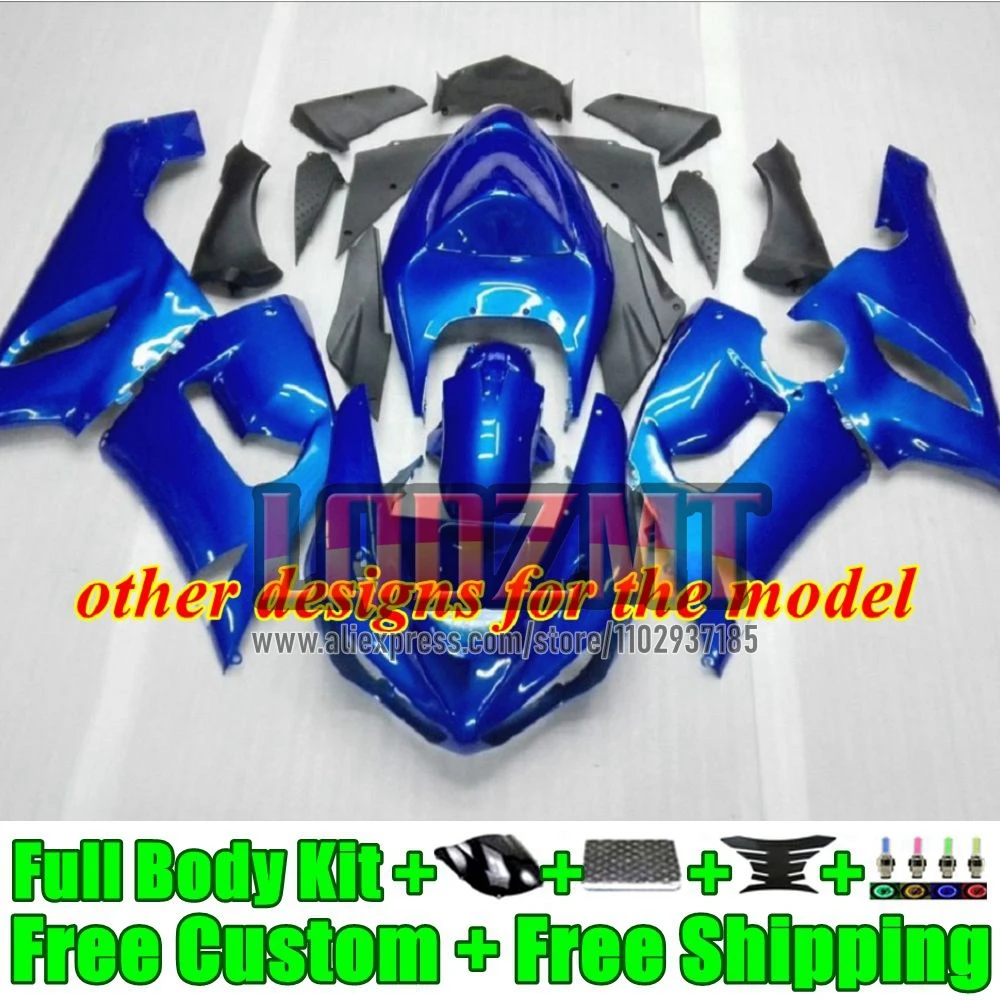 Injection Body For KAWASAKI red flames NINJA ZX-636 ZX 6R 636 6 R 38No.20 ZX-6R ZX636 ZX6R 2005 2006 600CC ZX600 05 06 Fairing