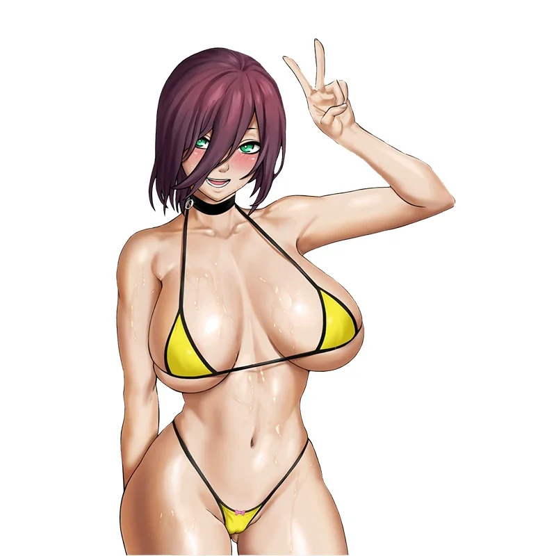 

Super Sexy Car Styling Cute Beauty Cartoon Anime Window Decal Waterproof Car Accessories Decor