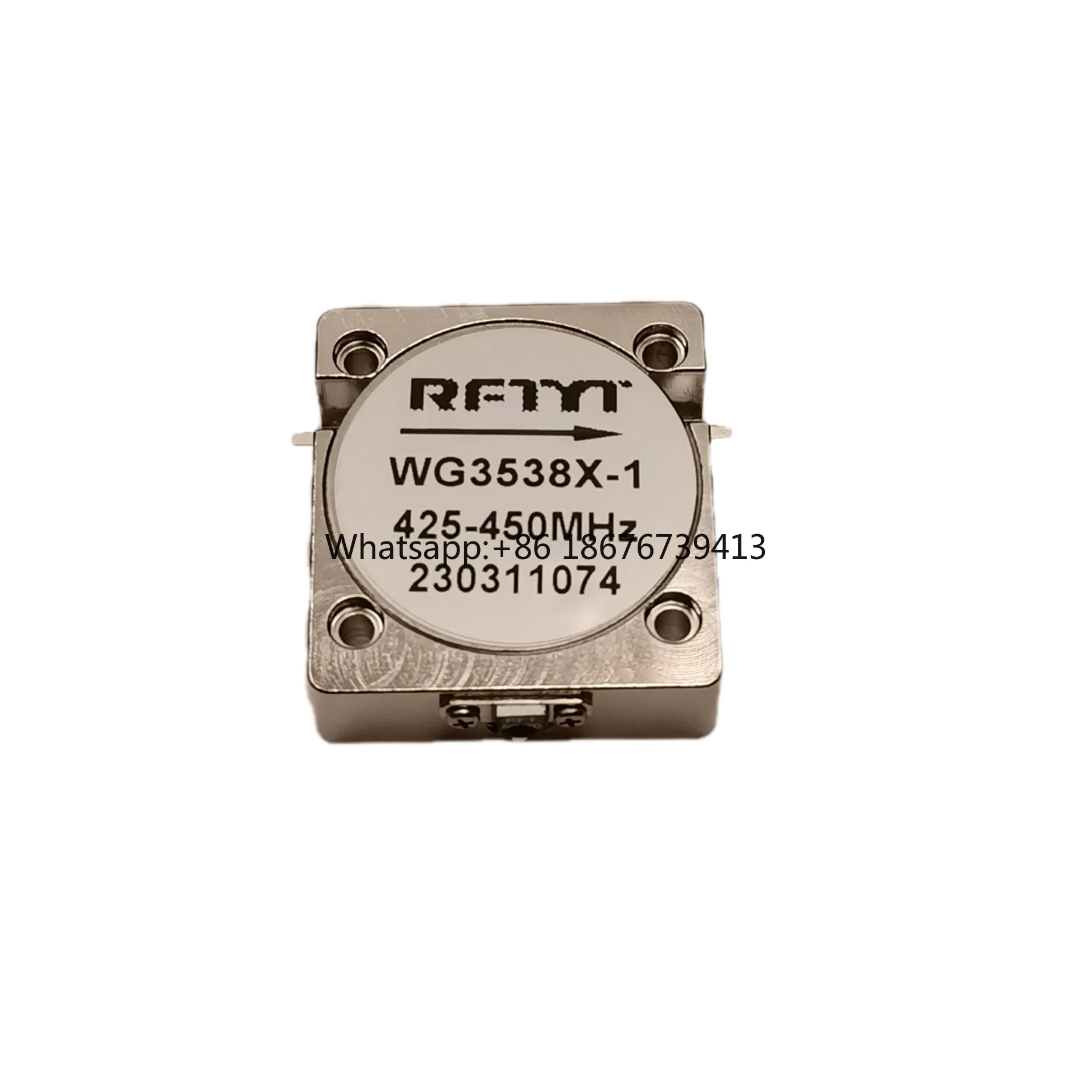 High Quality Signal Isolation 425-450 MHz  Drop in Isolator/Isol for Precision Communication Systems