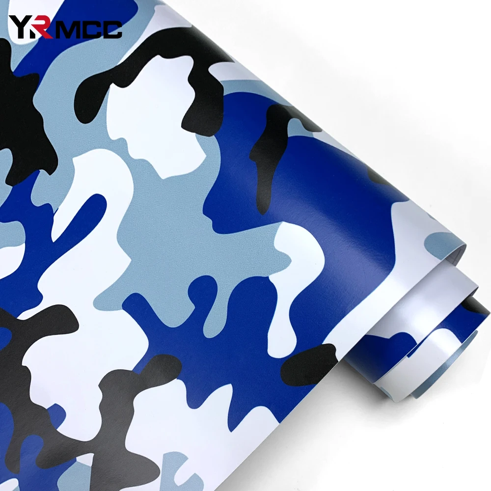 Camo Car Stickers Waterproof Vinyl Auto Tuning Car Body Film Decor Vinyl Wrap Rearview Mirror Adhesive Film for Auto Accessories