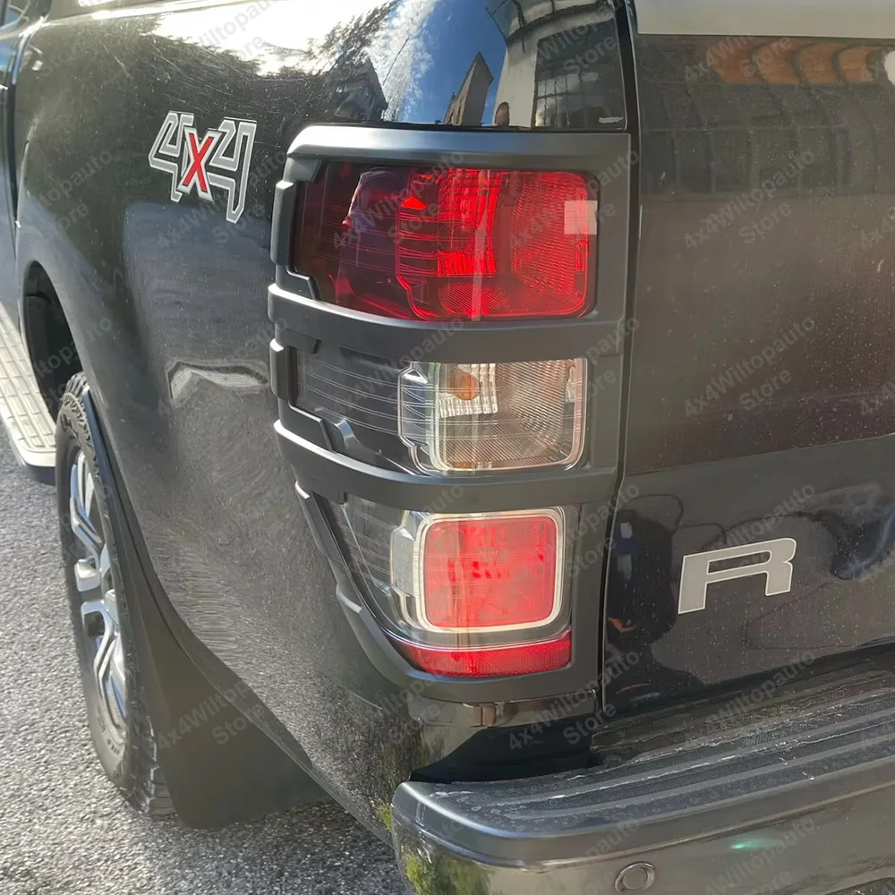 Monde Matte Black Third Brake Light Cover Trim – Fits Ford Ranger T6 (2012+, V.3)