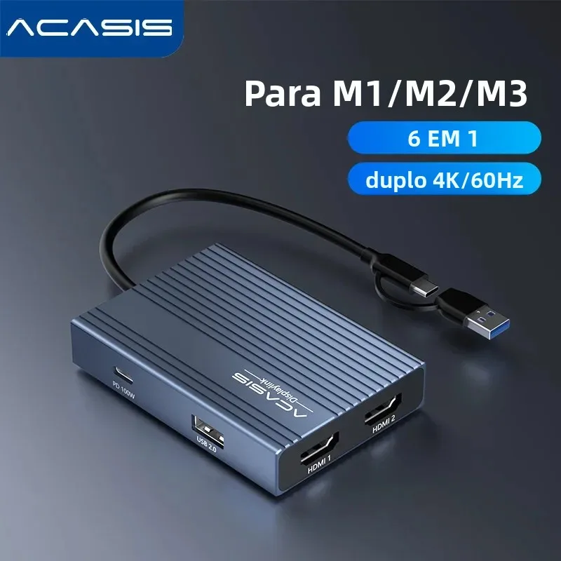 station-d'accueil-usb-c-6-en-1-acasis-avec-displaylink-prend-en-charge-la-double-sortie-4k@60hz-charge-pd-100w-pour-macbook-pro-air