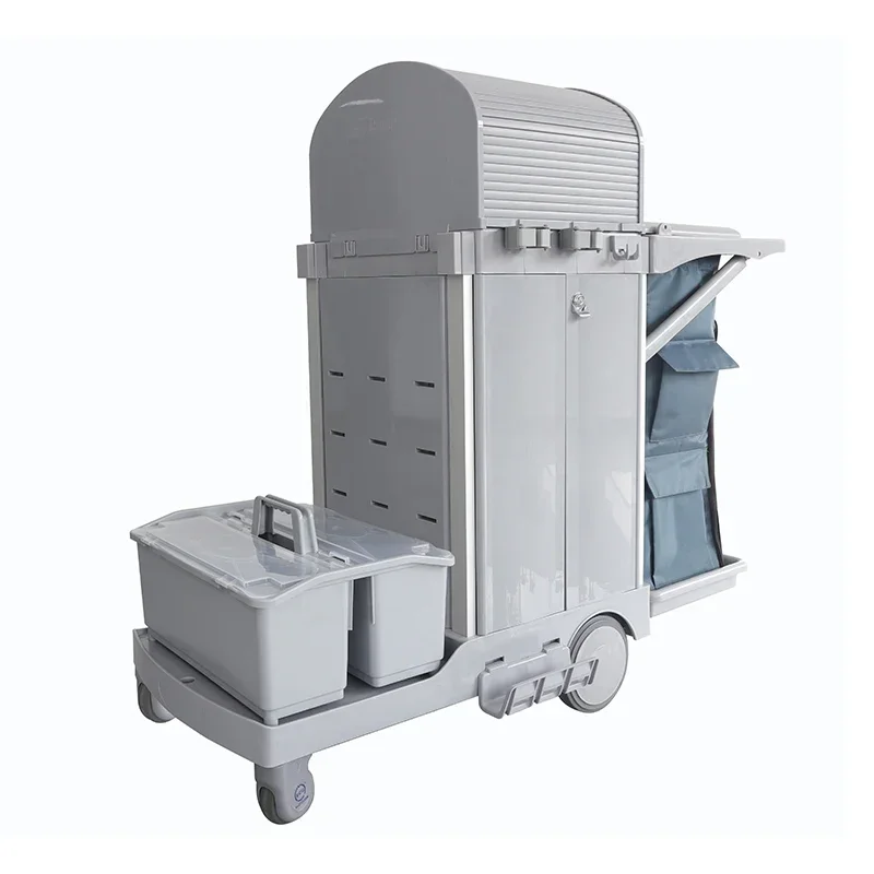 

2026 Housekeeping Cart Stainless Steel Trolley For Cleaning The Room