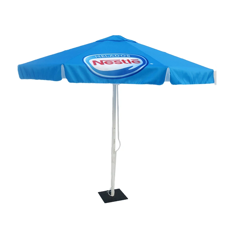 Outdoor Central Column Garden Sun Umbrella Beach Umbrellas