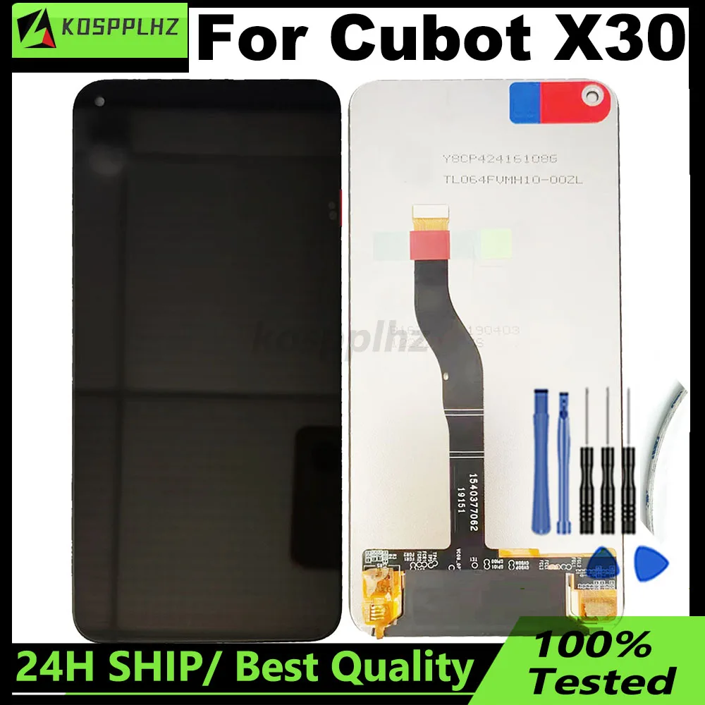 For Cubot X30 LCD Display Assembly Replacement For Cubot C30 LCD Screen 6.4 inch Original Display Tested