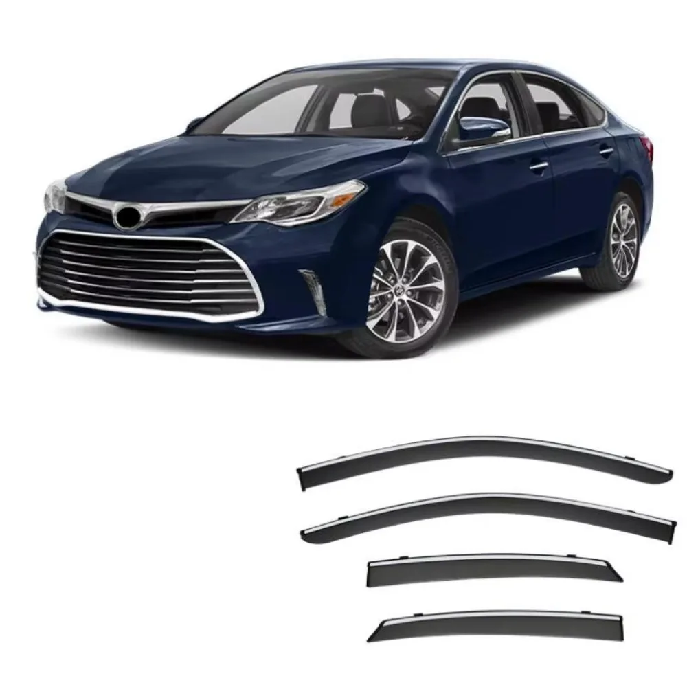 Window Visor Rain Exterior Part Body Kit Accessories For Toyota Avalon 2012 2013 2014 2015 2016 2017 2018 2019 2020 2021 2022