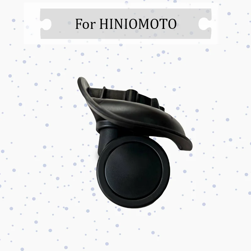 

For HINOMOTO HWVC501 Luggage Universal Replacement Wheels 360° Silent Smooth Rolling Swivel Wheels Suitcase Wheels Accessories