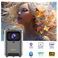 Projector Home Theater Portable E350 Projector RK3128 120ANSI Android LED 4G 5G Dual WiFi BT5.0 HD 4K Android Projector