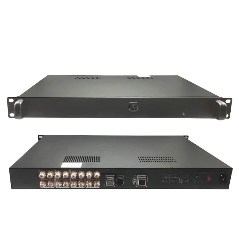 Tuner to CA DVB-S2 DVB-T T2 DVB-C ISDBT  UDP HTTP RTSP 8-channel digital gateway stream receiver RF to IP IRD