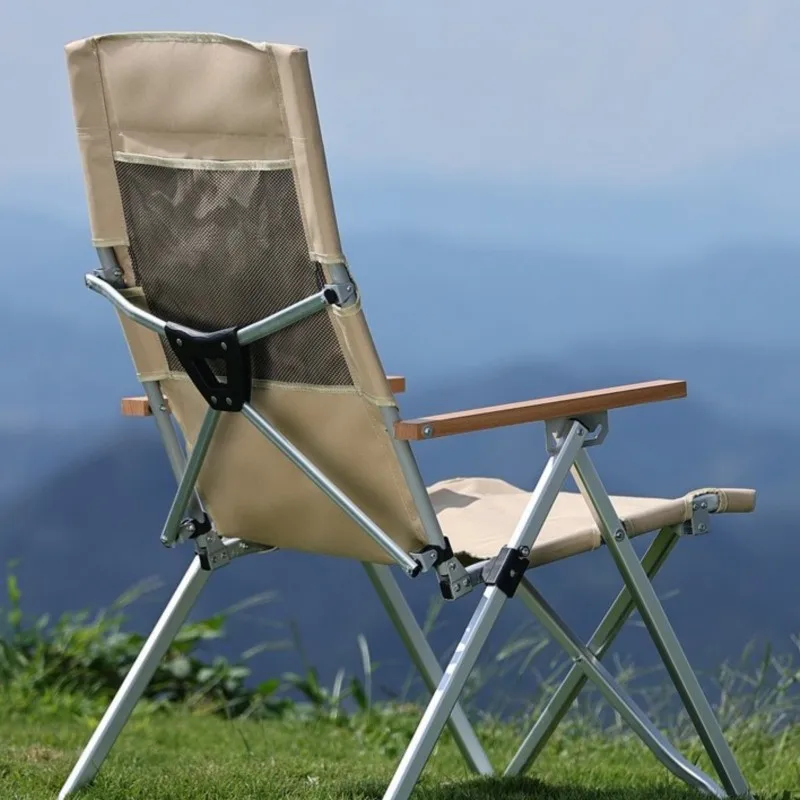 K-star  Folding Chair Recliner Seal Chair Campingpicnic Chair Office Nap Chair Fishing Bach Chair