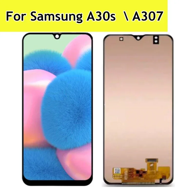 64インチ-サムスン-ギャラクシー-a30s-lcdディスプレイ-タッチスクリーンデジタイザーアセンブリ-a307f-a307fn-a307g-a307gn-lcd-サムスン-a30s用