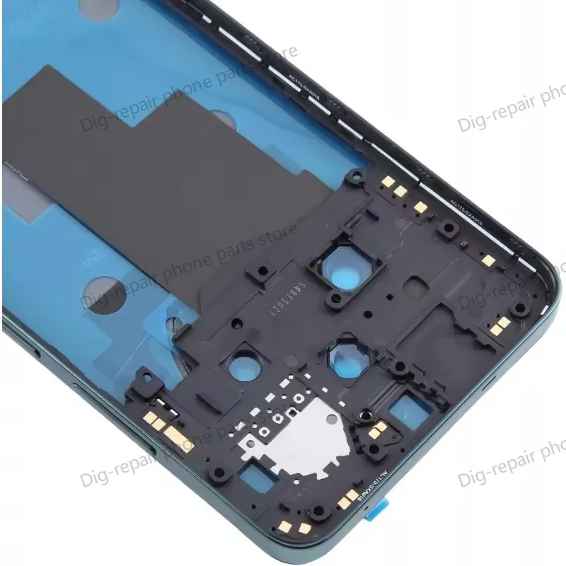 Nowa tylna obudowa do OPPO Reno 12F, klapka baterii, ramka obiektywu aparatu, zamiennik — zdjęcie produktu 5