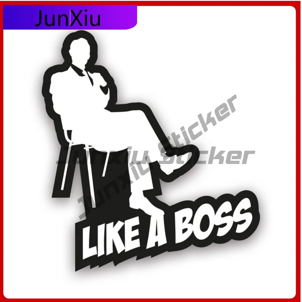 

Like A Boss Sticker Decal Self Cool Window Waterproof Vinyl Decal For Door Trim Fun Protection High Quality Outdoor Outdoor