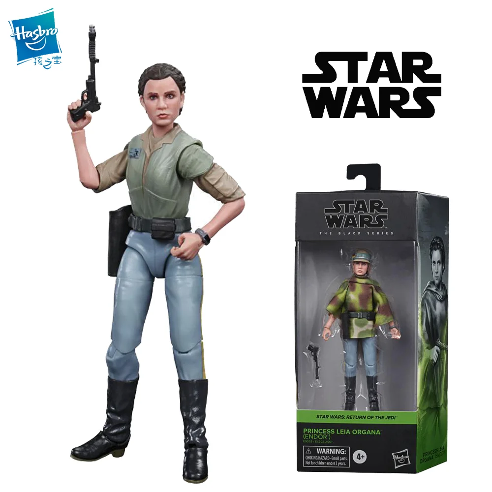 

Hasbro Star Wars The Black Series Princess Leia Organa (Endor) Toy 6-Inch Scale Star Wars: Return of the Jedi Action Figure