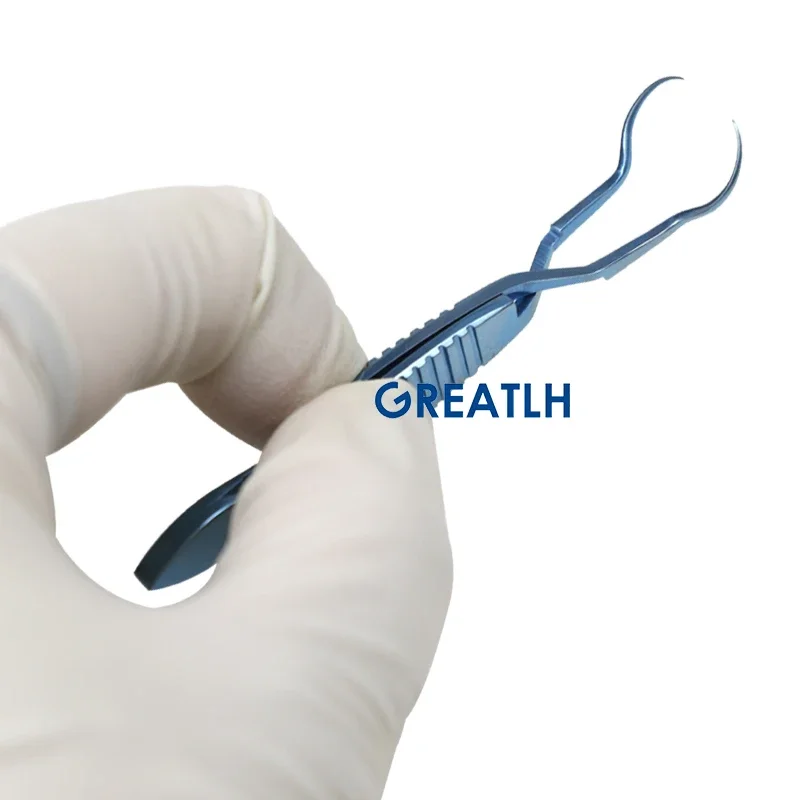 Autoclavable Ophthalmic Towel Forceps Microscope Towel Pliers Titanium Ophthalmic Instrument
