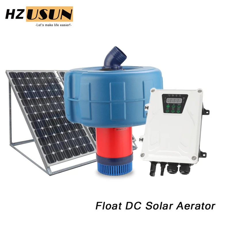 Small Floating Solar Battery Powered Pond Aerator Fountains Outdoor Lake Dam Solar Air Oxygenator Farm Water Pump for FIsh Pond