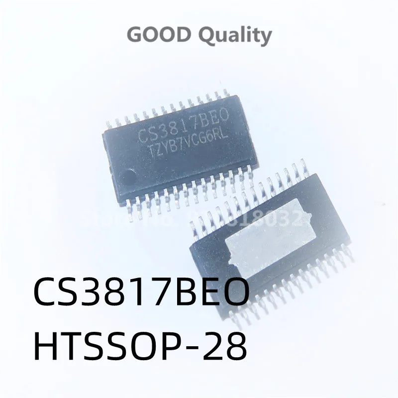 10PCS/LOT CS3817BEO CS3817BE0 HTSSOP-28 LCD TV Class D audio power amplifier chip IC In Stock