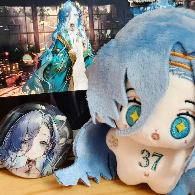 10 سنتيمتر عكس: 1999 سبعة وثلاثون أفخم تأثيري أنيمي لطيف القطن بلوشي ظهره المفاتيح قلادة هدايا أعياد ميلاد للأطفال #3