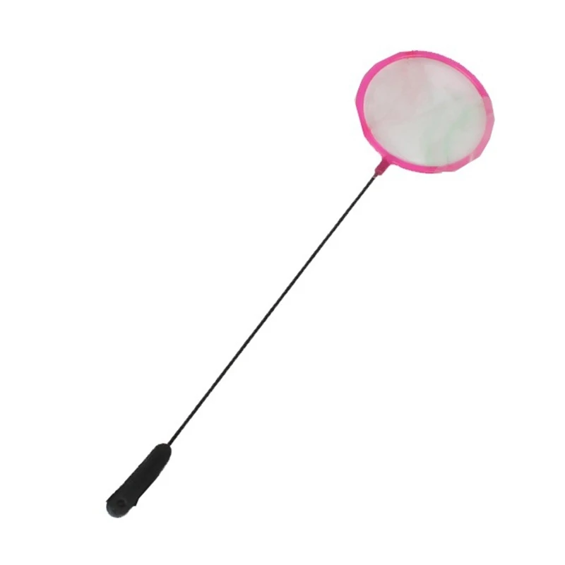 Aquarium Fishing Net 3 Inch Fine Mesh Small Skimmer Catching Cleaning Net with Long Handle for Mini Fish