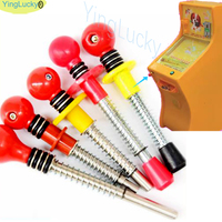 Pinball Machine Pachinko Rod Lever Puller Manual Pull Rod Spring Carnival Pinball Parts Shooting Game Machine Coin Arcade