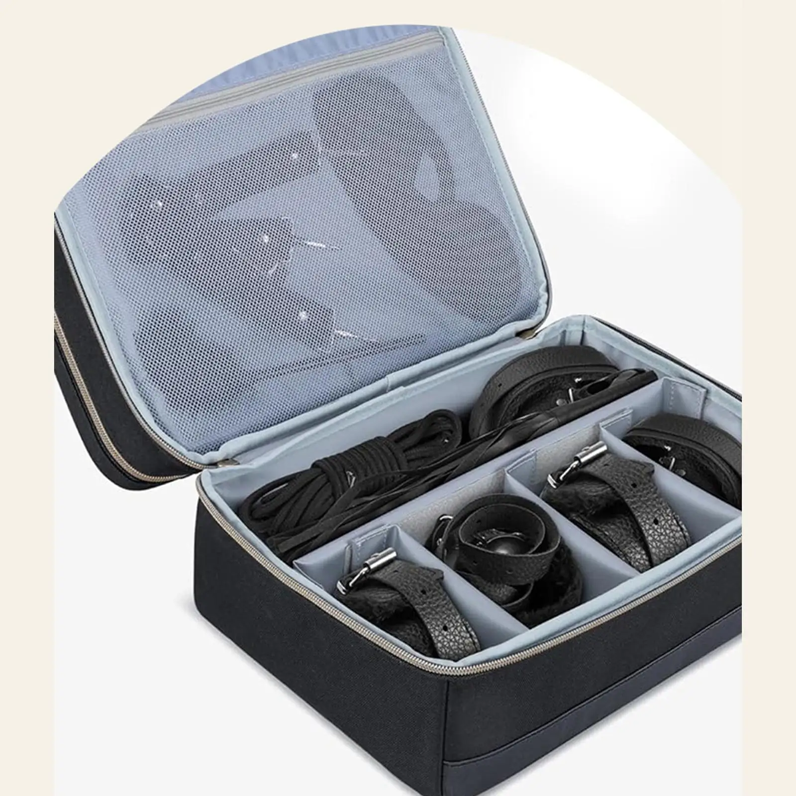 

Toy Storage Bag Carrying Case Gifts Large Capacity Organizer Container for Collectible Toy Collections Home Exhibition Retail