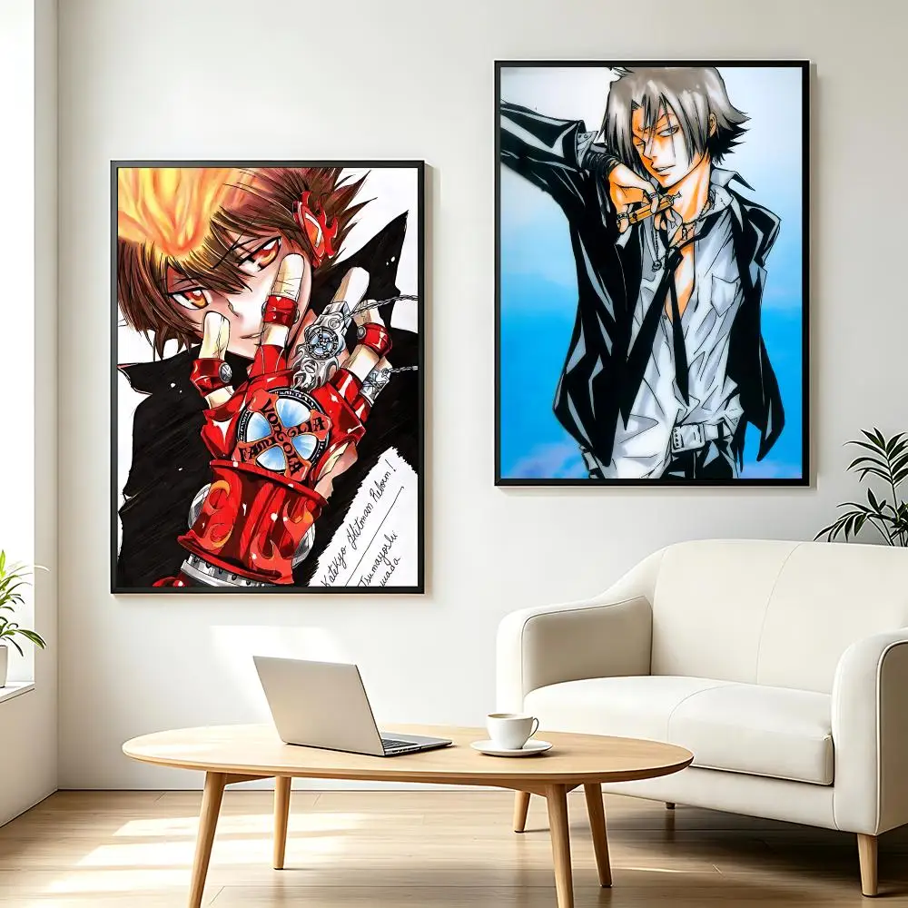 anime HITMAN REBORN Poster  Poster HD Printing Fresh and Nordic Home Decor Wall Art for the Living Rooms Hallways Gift Giving