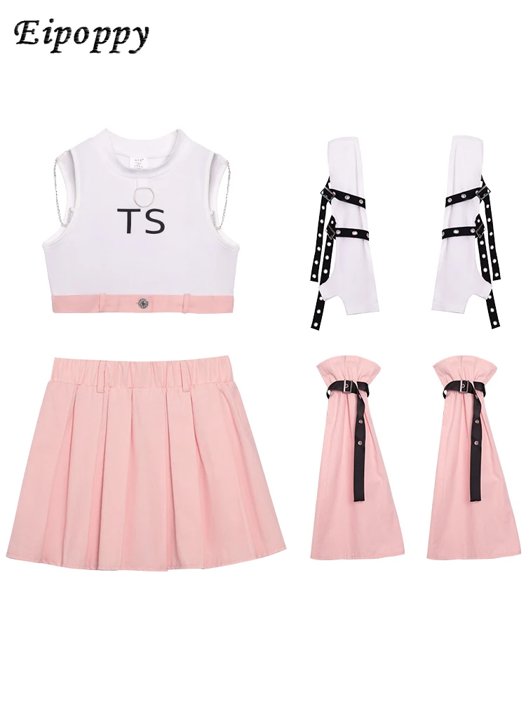 子供用ダンススーツ,キッズチームパフォーマンス服,トレンディな服,ヒップホップ,ジャズ