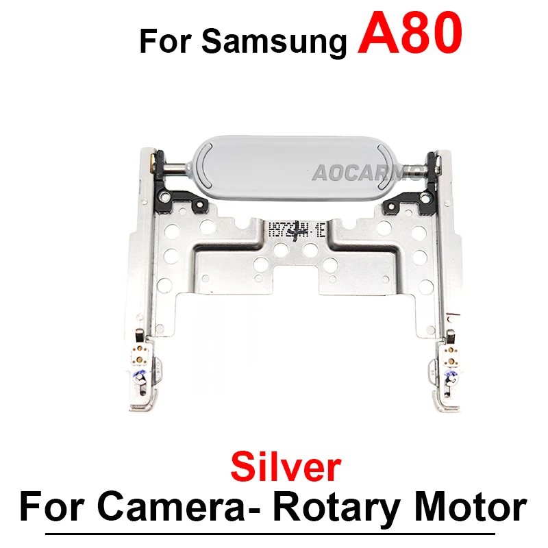 For Samsung Galaxy A80 A805F Camera Flip Bracket Fixed Frame Stand Replacement Part Black Silver Pink Gold Repair