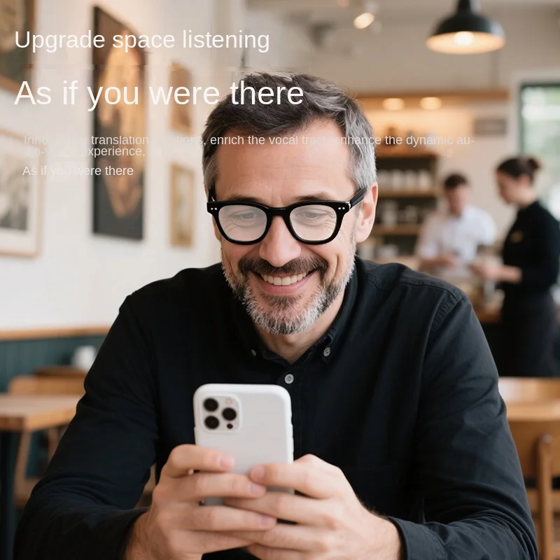 Intelligent Bluetooth Glasses AI Translation AI Conversation AI Office Listening To Music Headphones Sunglasses UV Protection