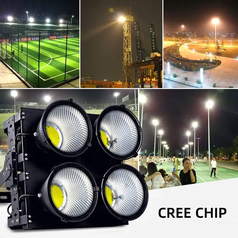 Outdoor Spotlight Waterproof Projection Searchlight Tennis Field Tower Crane Light Ip65 Spot 100000 Lumens LED Aluminum 120 IP66