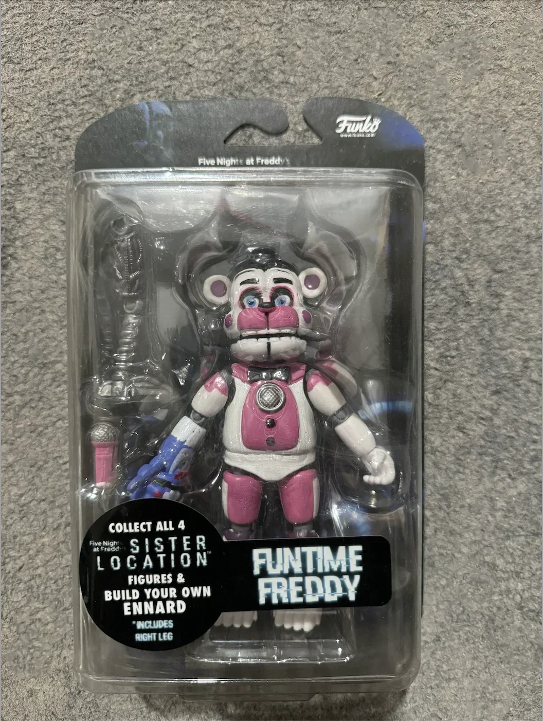 

5-дюймовые фигурки FNAF Sister Location - Фантаим Фредди, Фокси, Балора. Новинки. Коллекционные игрушки для фанатов.