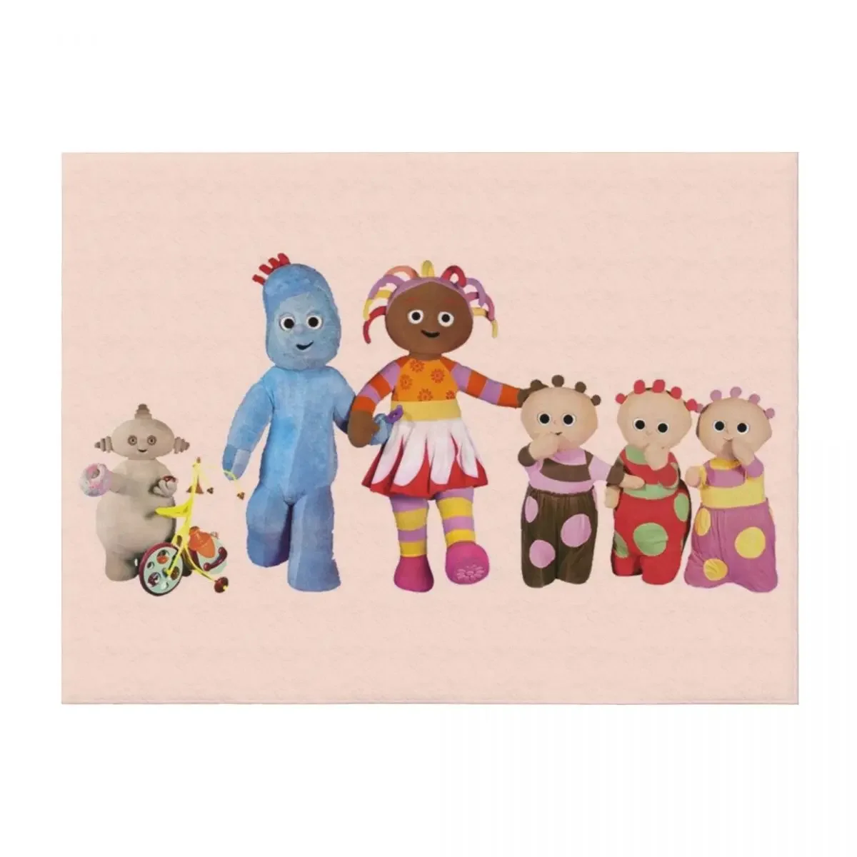 

In the night garden Igglepiggle Throw Blanket Cute Quilt christmas gifts warm for winter Blankets