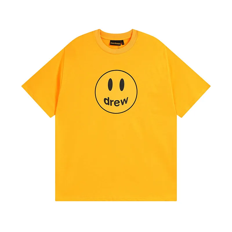Neue Herrenbekleidung, mehrfarbiges T-Shirt mit Smiley-Aufdruck, Unisex, lockeres Kurzarm-T-Shirt, Herrenbekleidung – Detail 2