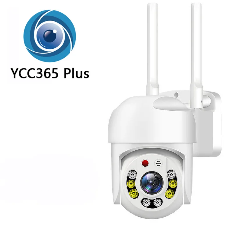 2MP 1080P Ycc365 Plus APP Full Color Wireless PTZ IP Dome Camera AI Humanoid Detection Home Security CCTV Baby Monitor